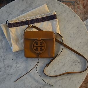 Tory Burch Leather Miller Crossbody
